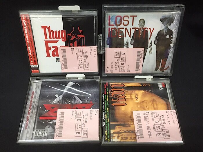 オンライン出品いたしました→THUG FAMILY「100% THUG」やTAO オンライン出品いたしました→THUG FAMILY「100% THUG」やTAO