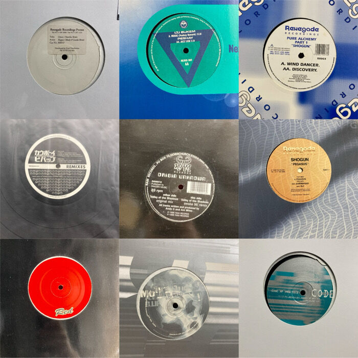 5/9(土) Drum&Bass/Jungleの中古レコードを280点近く放出