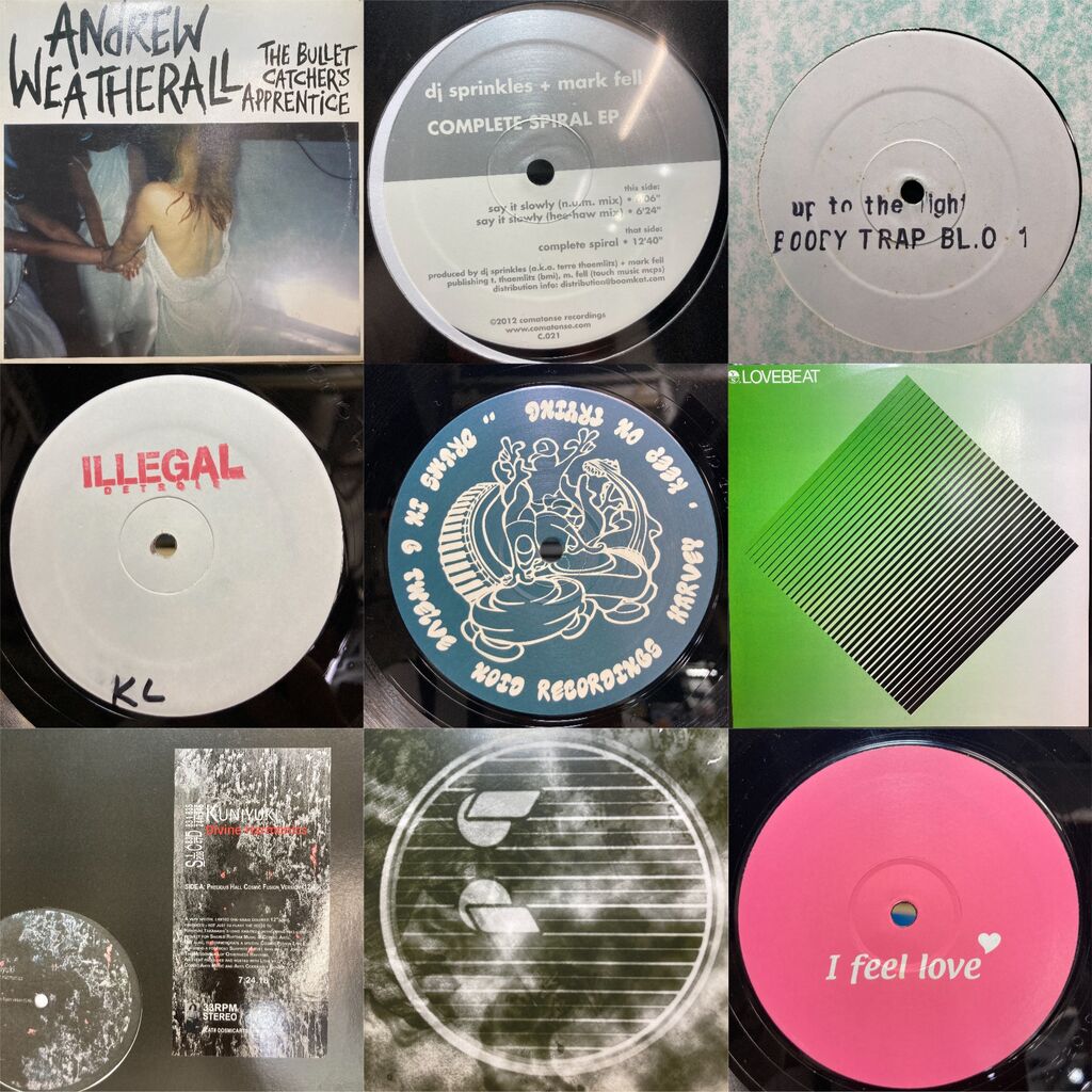 オンライン出品いたしました!!→12/15(日)開催 ALL TECHNO・HOUSE 廃盤