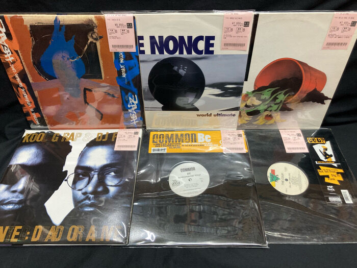 オンライン出品いたしました→10/4 (土) HIP HOP LP USED RECORD