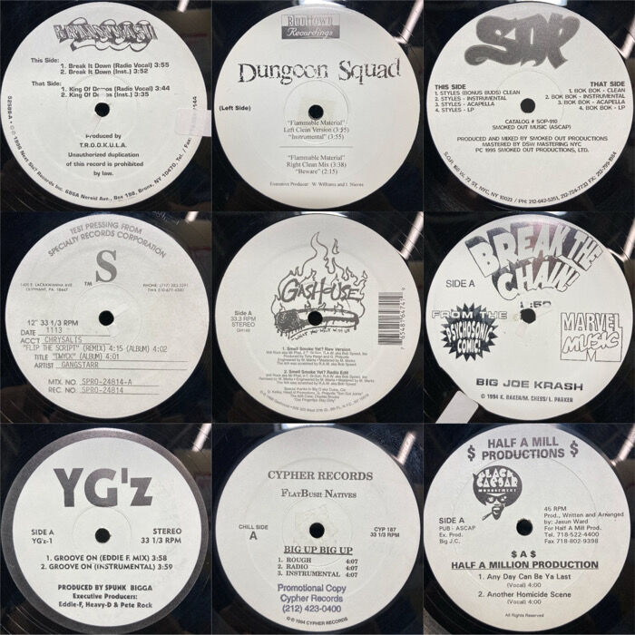 HIP HOP / UNDERGROUND 12inch 20枚まとめ売り 緊急告知】8/11(火・祝) HIP HOP USED 12INCH SINGLE セール