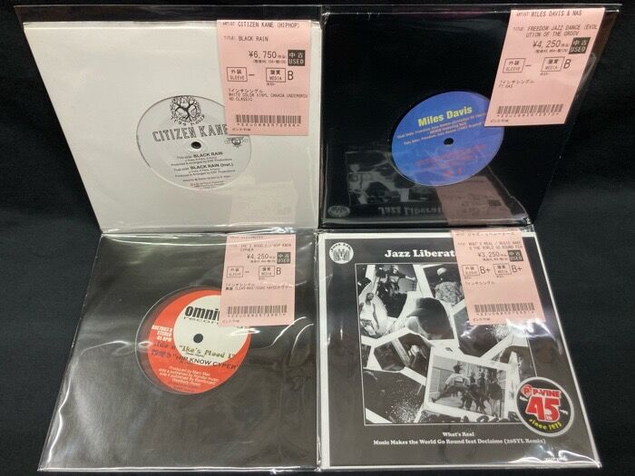 10/15 (水) HIP HOP USED 7INCH SINGLE 新入荷情報 : ディスク