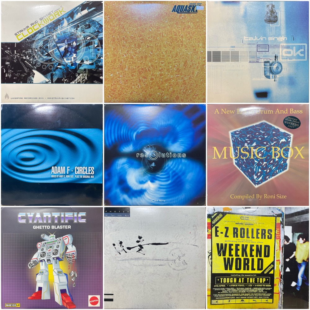 オンライン出品開始！！→4/13(月) Drum&Bass/Jungleの中古レコードを