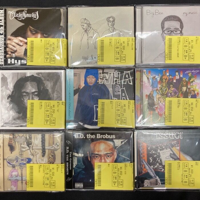 Awich「8 」、S.L.A.C.K.「WHALABOUT」など、日本語ラップ USED