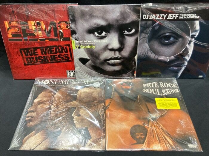 新品7inch 4枚組 DJ PREMIER VS. PETE ROCK