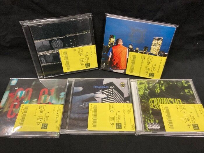 オンライン出品開始しました→11/13(木) 日本語ラップ USED CD 新入荷