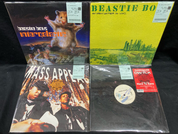 90's HIPHOP レアUSオリジナルPROMO盤12in＆LP10枚set 9/20(土) HIP HOP/G-RAP USED 12・10INCH SINGLE 新入荷情報