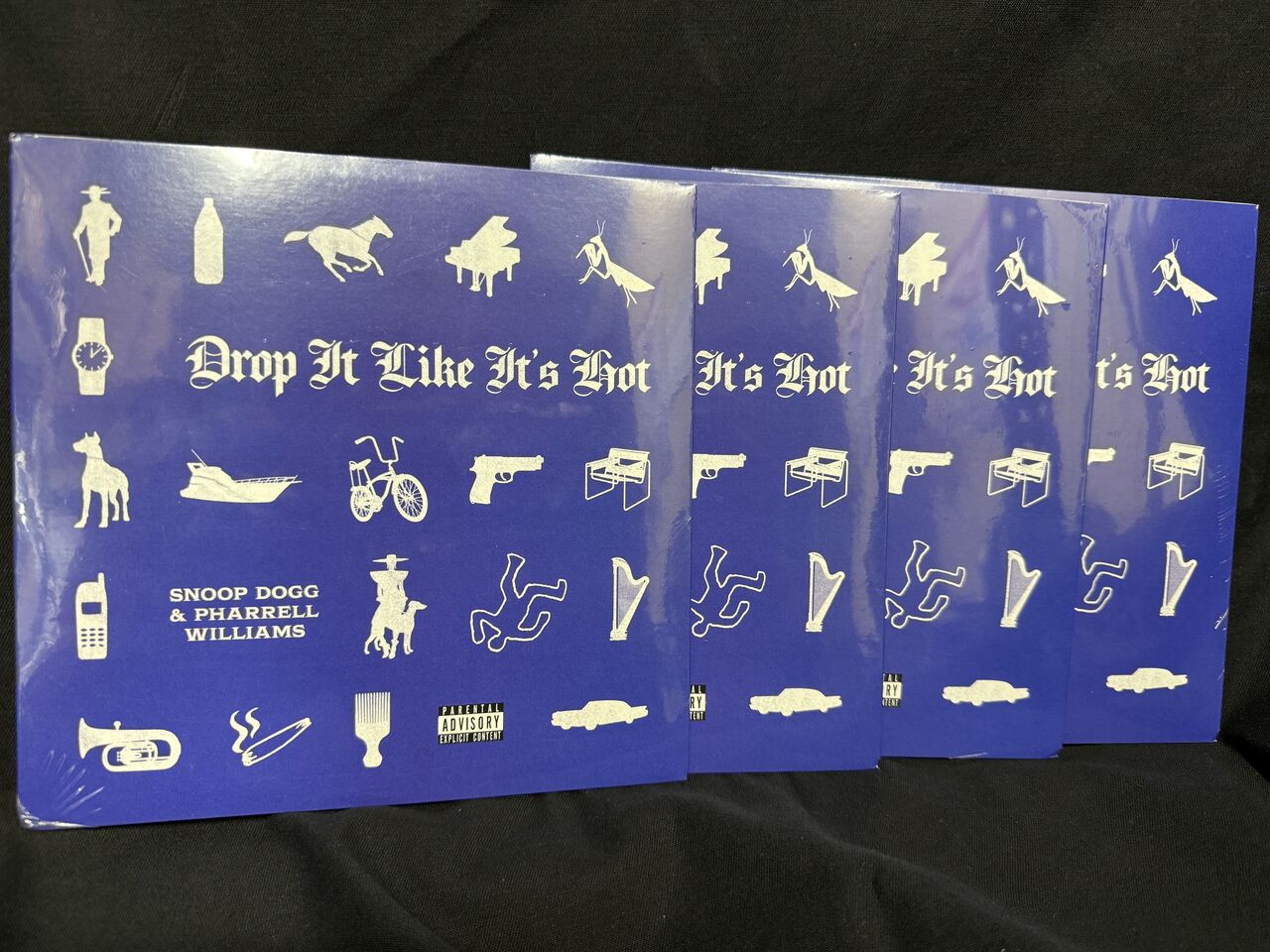 DR.DRE、SNOOP DOGG、2PAC、JUICE WRLDの名曲7インチシングルが