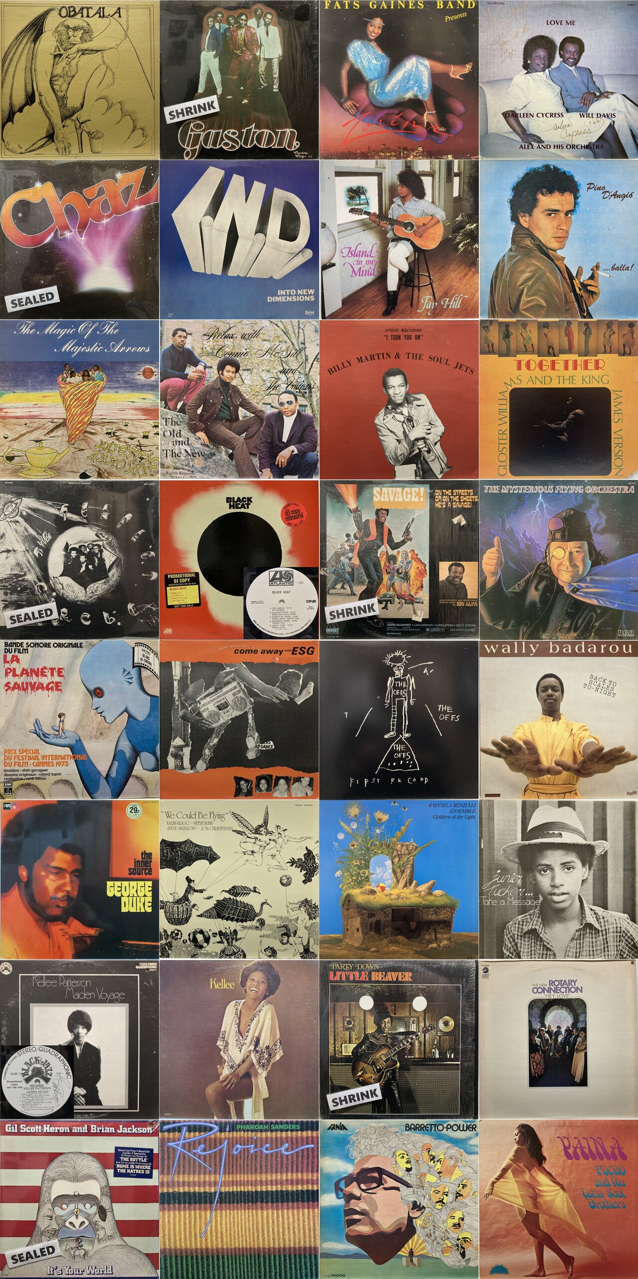 4/25(土) JAZZ・SOUL・RARE GROOVE 廃盤LPセール : ディスクユニオン
