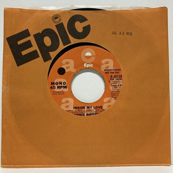 ◎9/11(金) MINNIE RIPERTON 中古レコード入荷情報 : ディスク