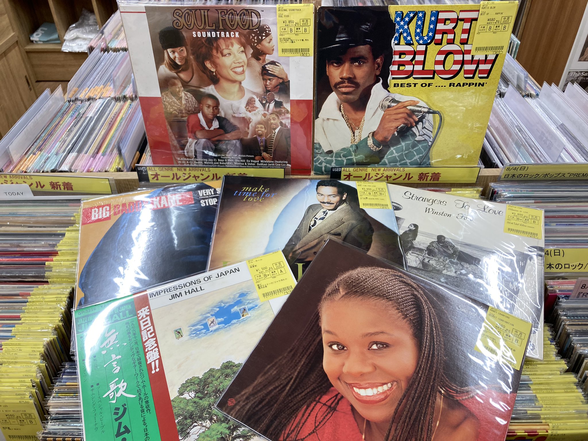 8/9(金)オールジャンル新着中古リスト : ユニオンレコード渋谷