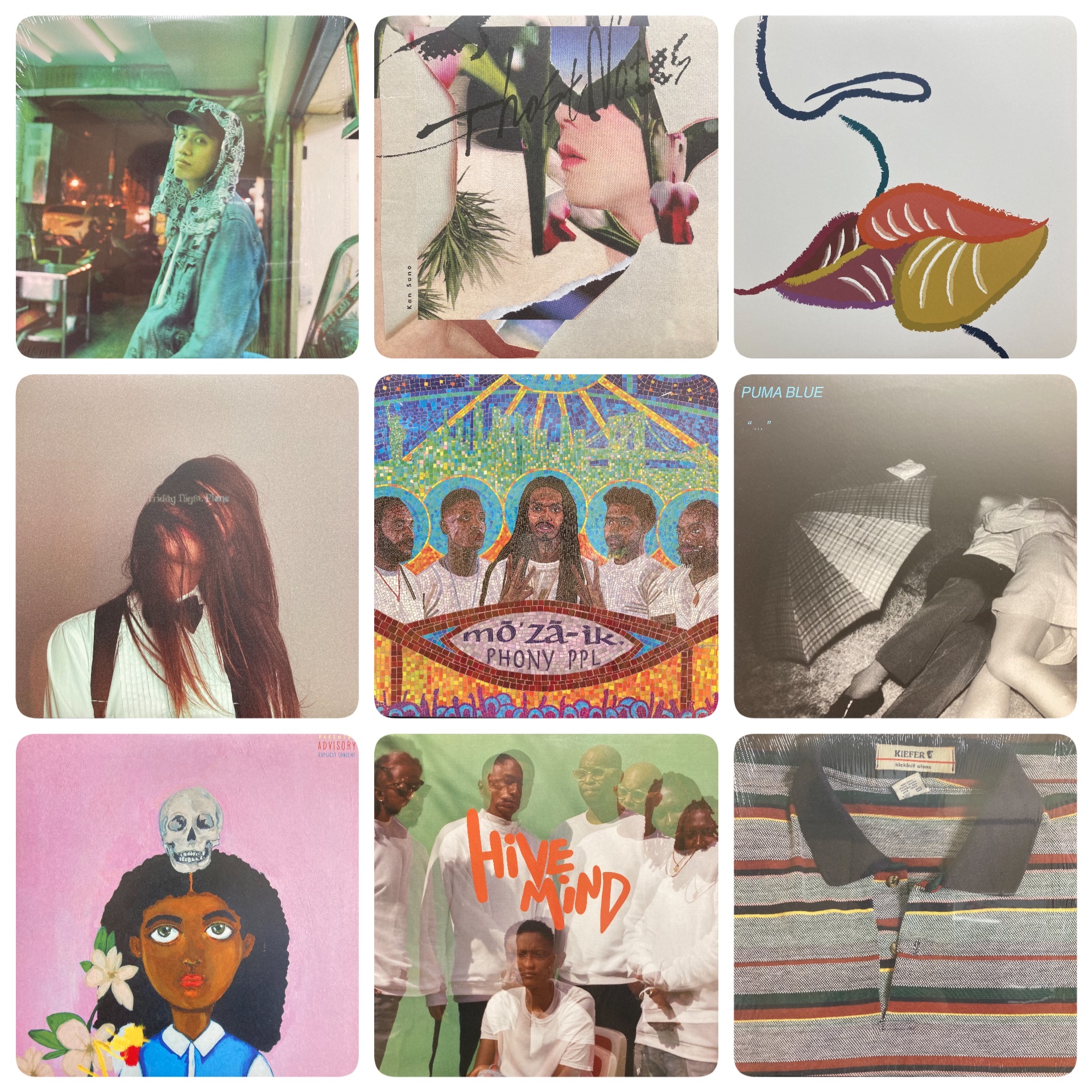 Phony Ppl mo'za-ik レコード Phony Ppl mo'za-ik レコード 様々な音楽的要素がモザイクのように