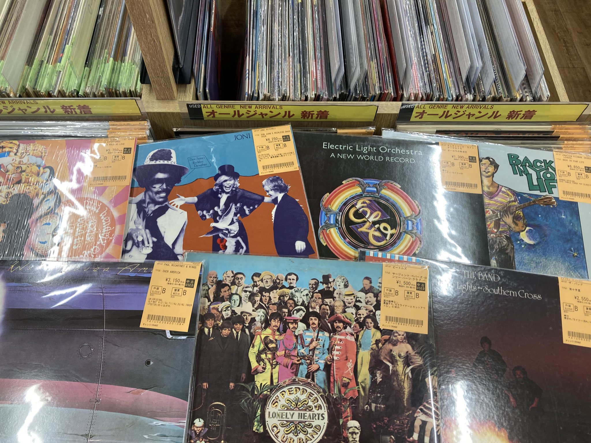 8/6『王道タイトル多数!!中古レコードまとめて入荷』 : ユニオン