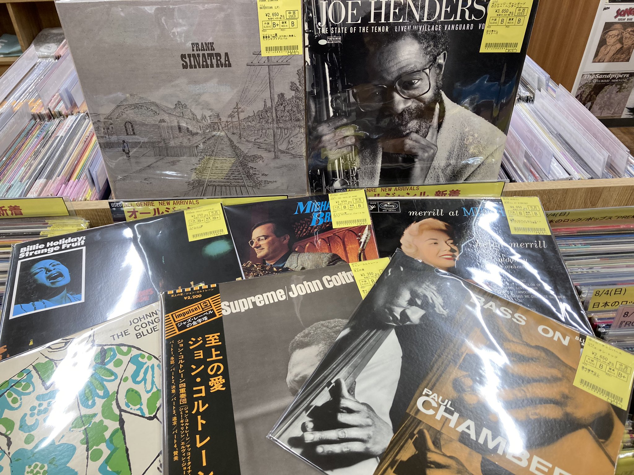 Jazz 546☆送無 SPレコード 6枚 at the Philharmonic PERDIDO ジャス