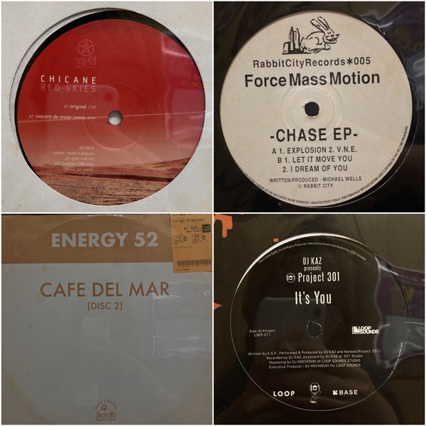 8/29(金)TECHNO/HOUSE中心に12インチ12インチシングルまとめて入荷