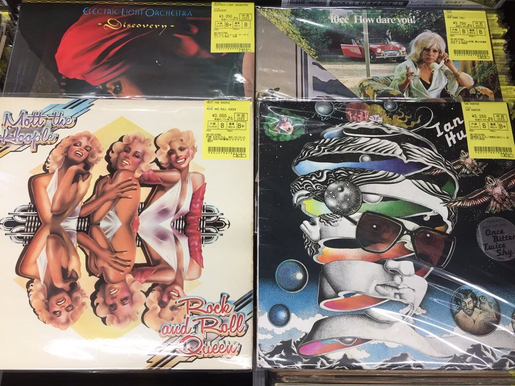 10/19(木) ROCK中古レコード新入荷情報】NEW ORDER中心に60~80's