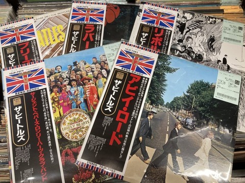 9/6(土) ROCK/POPS中古レコード新入荷情報②】BEATLES、LED ZEPPELIN