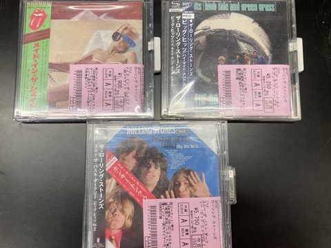 7/24(水) ROCK中古CD新入荷情報②】ROLLING STONES 紙ジャケSHM-CD