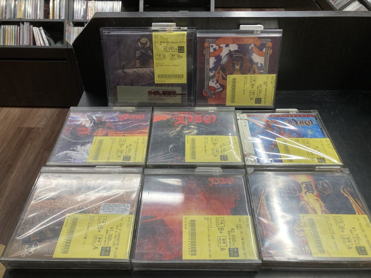 4/9(木)METAL中古CD新入荷情報】IRON MAIDENやDIOにMETALLICA を始め 