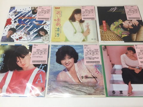 4/27(木) 日本のロック・ポップ中古RD新入荷情報】新着7インチシングル