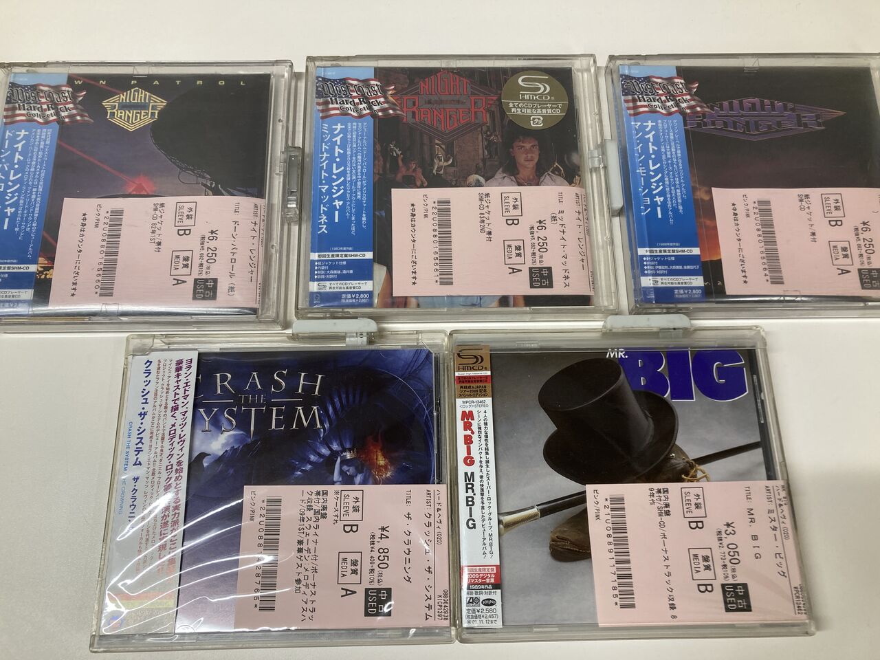 3/21(土) METAL中古CD新入荷情報】メロディアスハード、ハードロック 