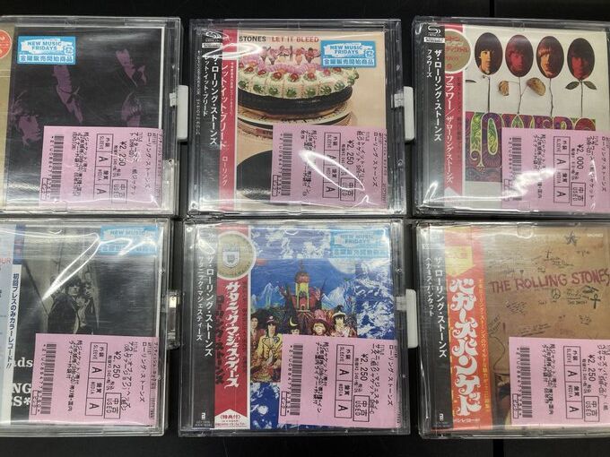 7/24(水) ROCK中古CD新入荷情報②】ROLLING STONES 紙ジャケSHM-CD