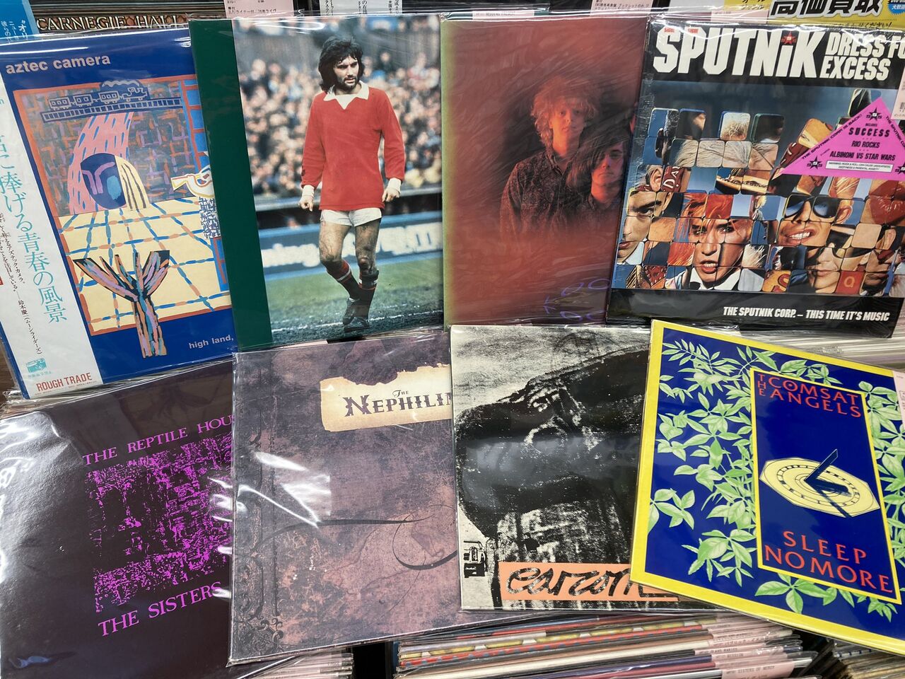 8/10(月)ROCK中古レコード新入荷情報】60's GARAGEから NEW WAVE