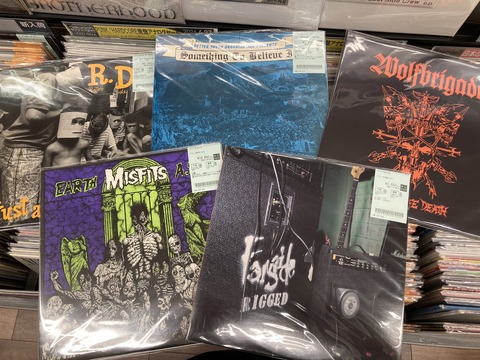 7/1(水)PUNK/HARDCORE中古レコード入荷情報】ちょいレア盤込みで約60点