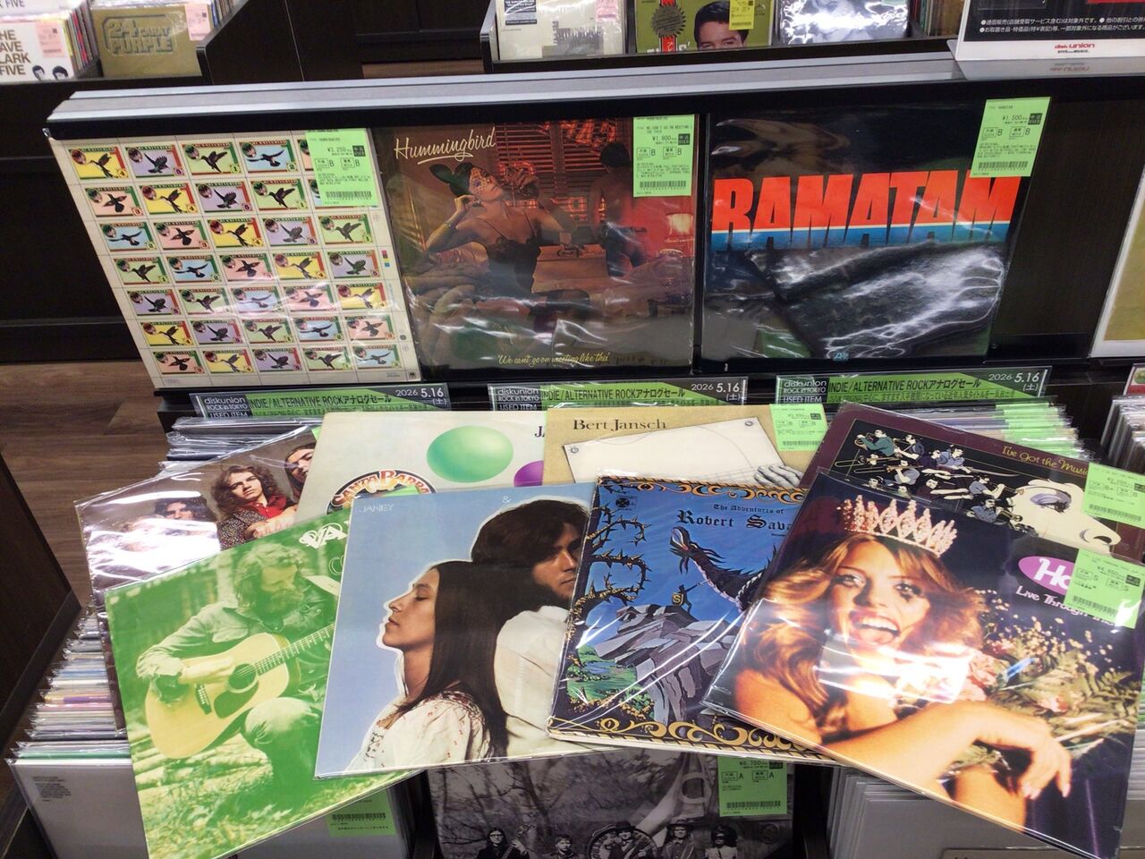 5/17(日)ROCK中古レコード新入荷情報】60~80's ROCK定番タイトル、US