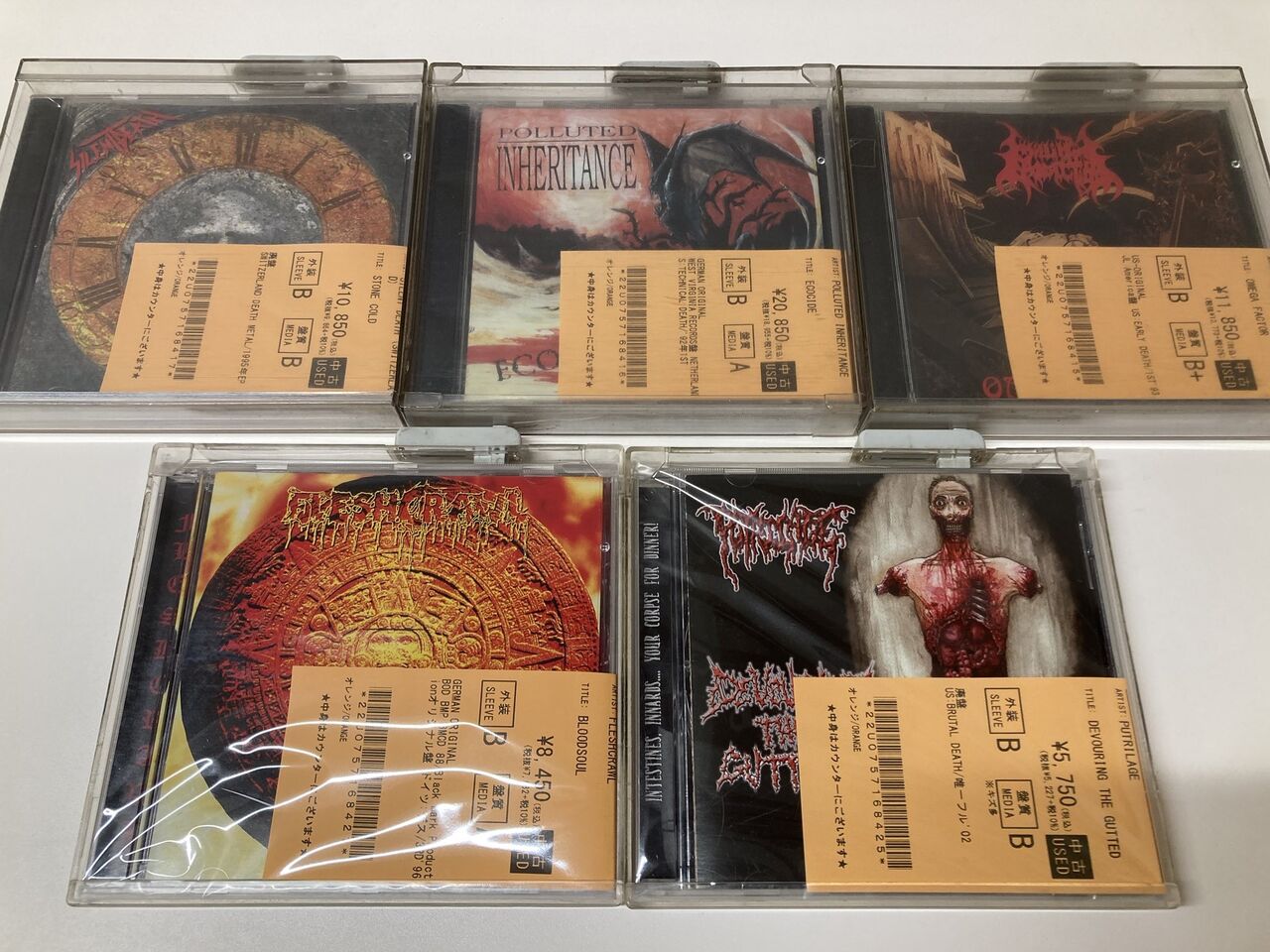6/13(土)METAL中古CD入荷情報！】DEATH METAL高額盤中心にメロハー 