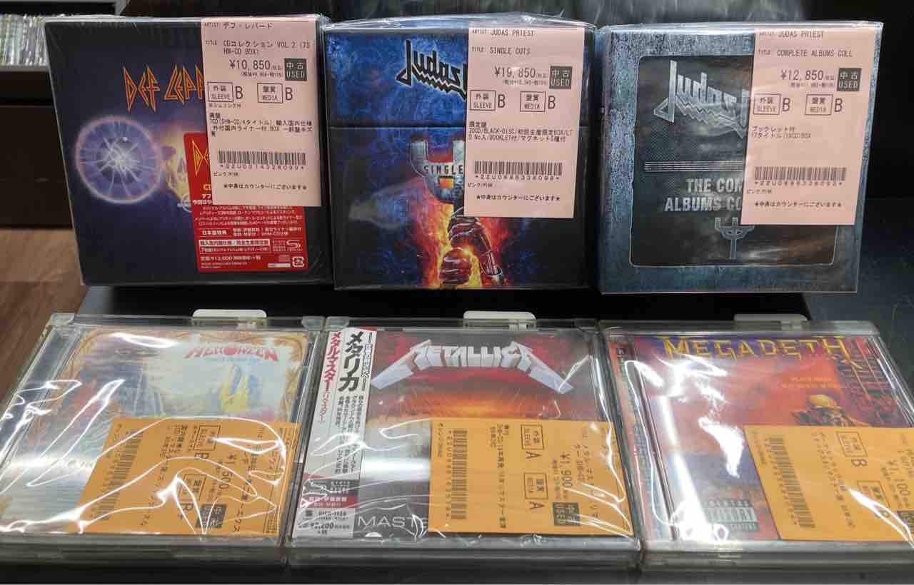 8/16(日)METAL中古CD新入荷情報】METALCD新入荷第2弾‼ 王道METALから