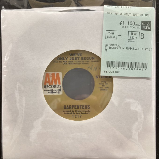 9/19(金) ROCK中古レコード新入荷情報】OLDIES、GIRL POP、EARLY