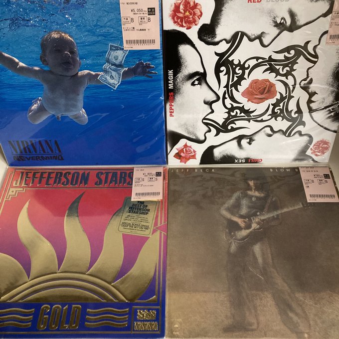 ☆05&frasl;23(金)ROCK中古レコード入荷情報☆200枚程ROCKのレコードが入荷
