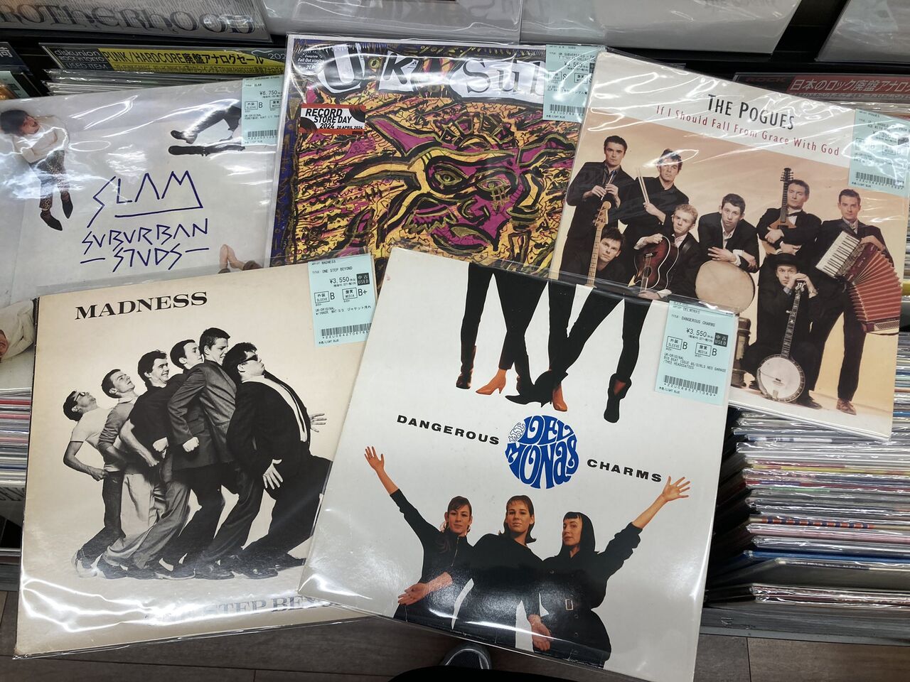 7/1(水)PUNK/HARDCORE中古レコード入荷情報】ちょいレア盤込みで約60点