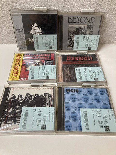 9/27(土) PUNK中古CD新入荷情報】HARD COREを中心にまとまって