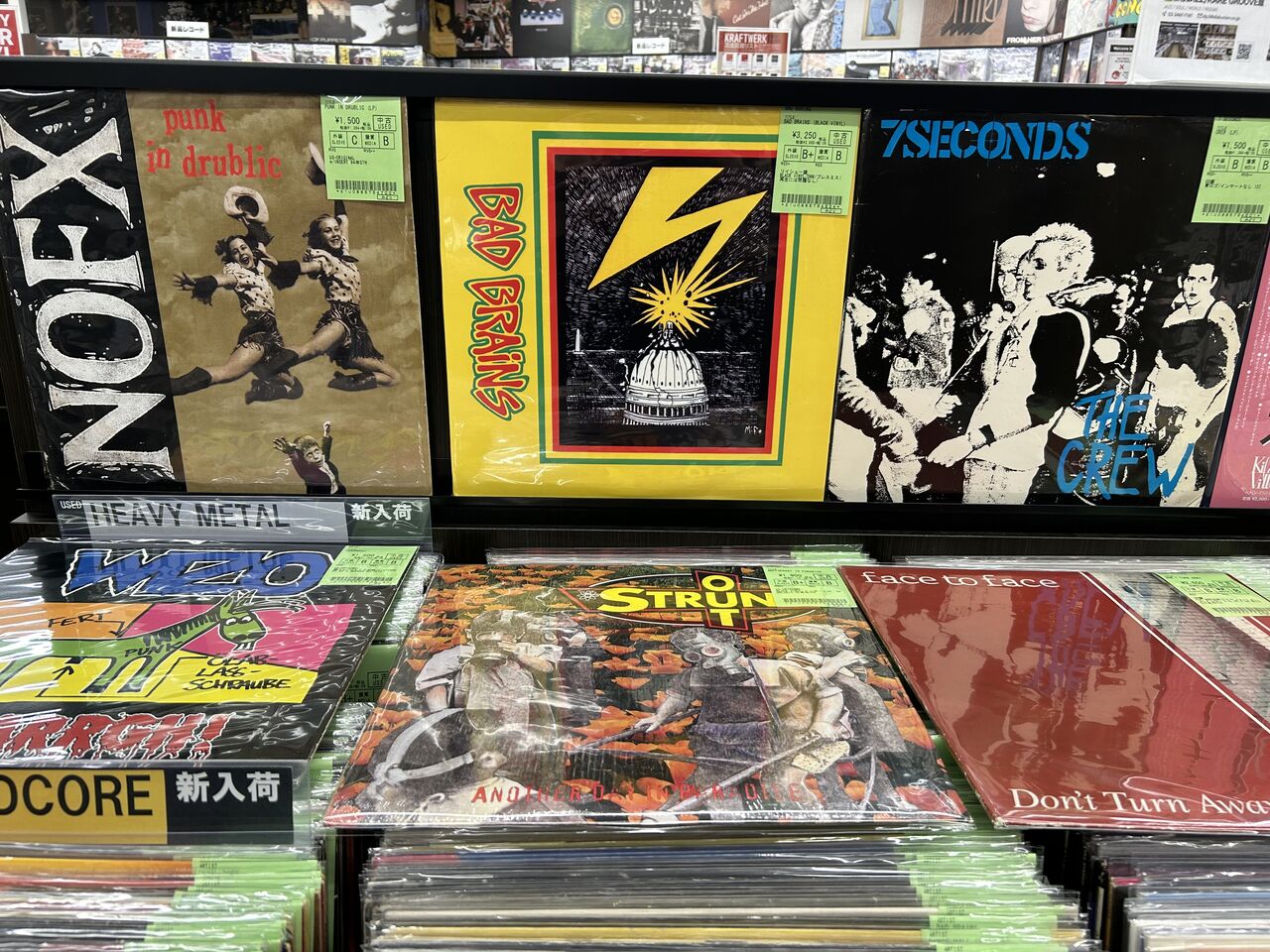 9/20(金)海外パンク新着中古レコード入荷！ : diskunion ROCK in TOKYO