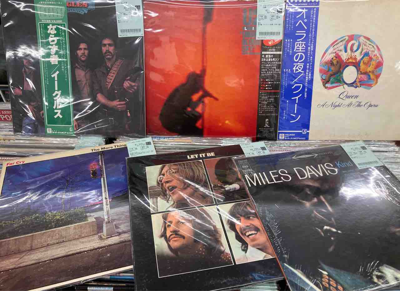 7/26オンライン出品【7月24日ROCK中古レコード新入荷情報】 ROCK