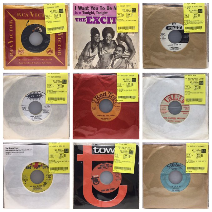 11/13(木)ROCK/POPS中古レコード入荷情報】60's GARAGE~SURF,EARLY