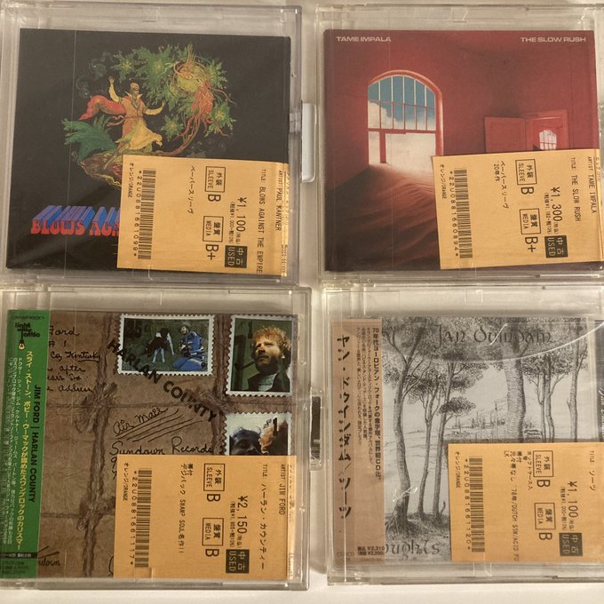 8/18(月) ROCK/POPS中古CD新入荷情報】ROCKのCDが約1000枚入荷