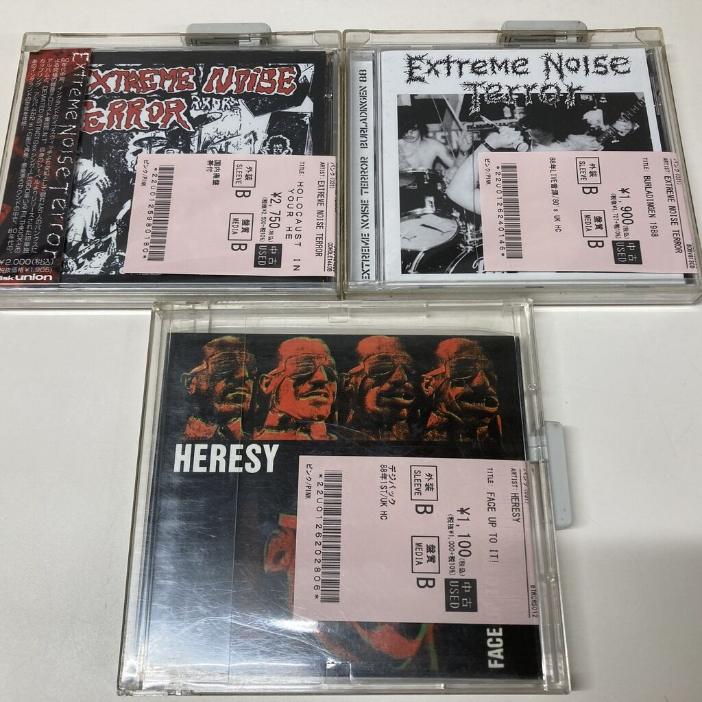 8/27(木)オンライン出品開始！【8/25(火)PUNK中古CD新入荷情報