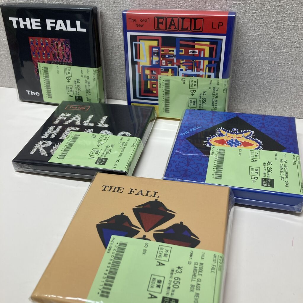 10/9(金)ROCK中古CD新入荷情報】秋だ！フォールがまとまって入荷
