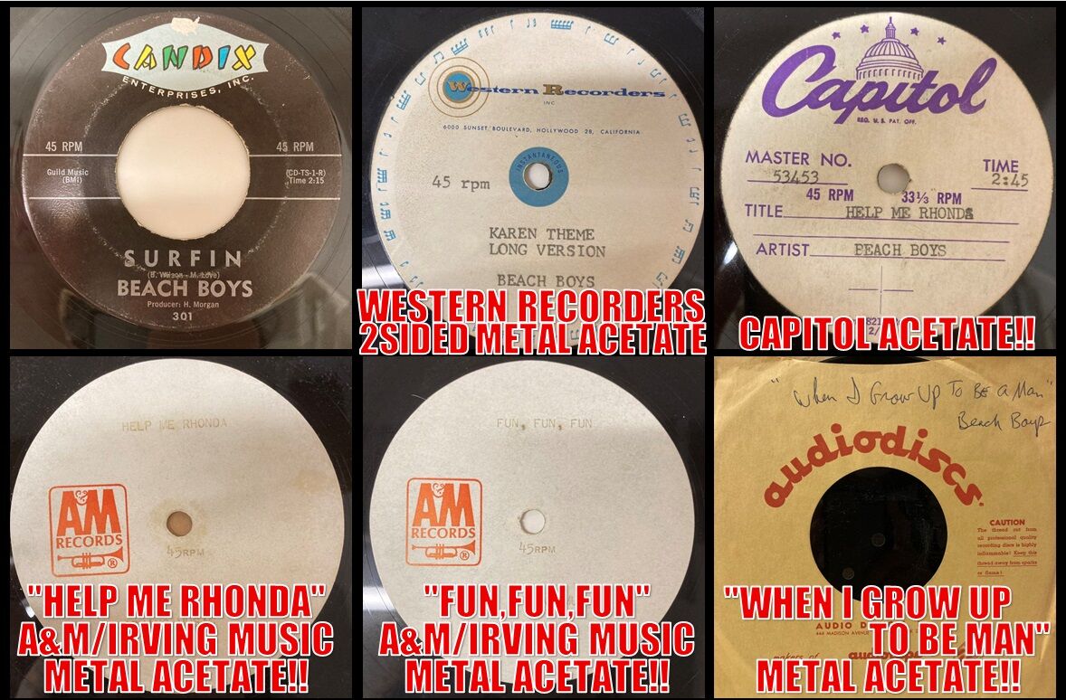 ビーチボーイズ　Made In USA (白ラベル青カラー盤2枚)LPレコード Beach Boys, The / Made In U.S.A（青盤） - DISK-MARKET