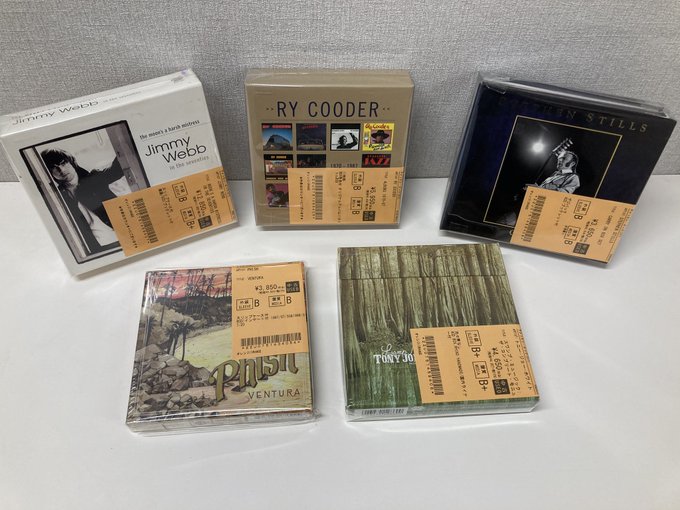 8/6(水) ROCK/POPS中古CD新入荷情報】美品多数！ ロック国内盤紙