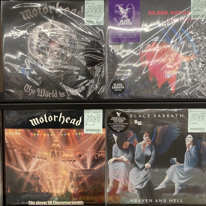 11/9(土) ROCK中古レコード新入荷情報】あまりにも多すぎて,,,ちょいと