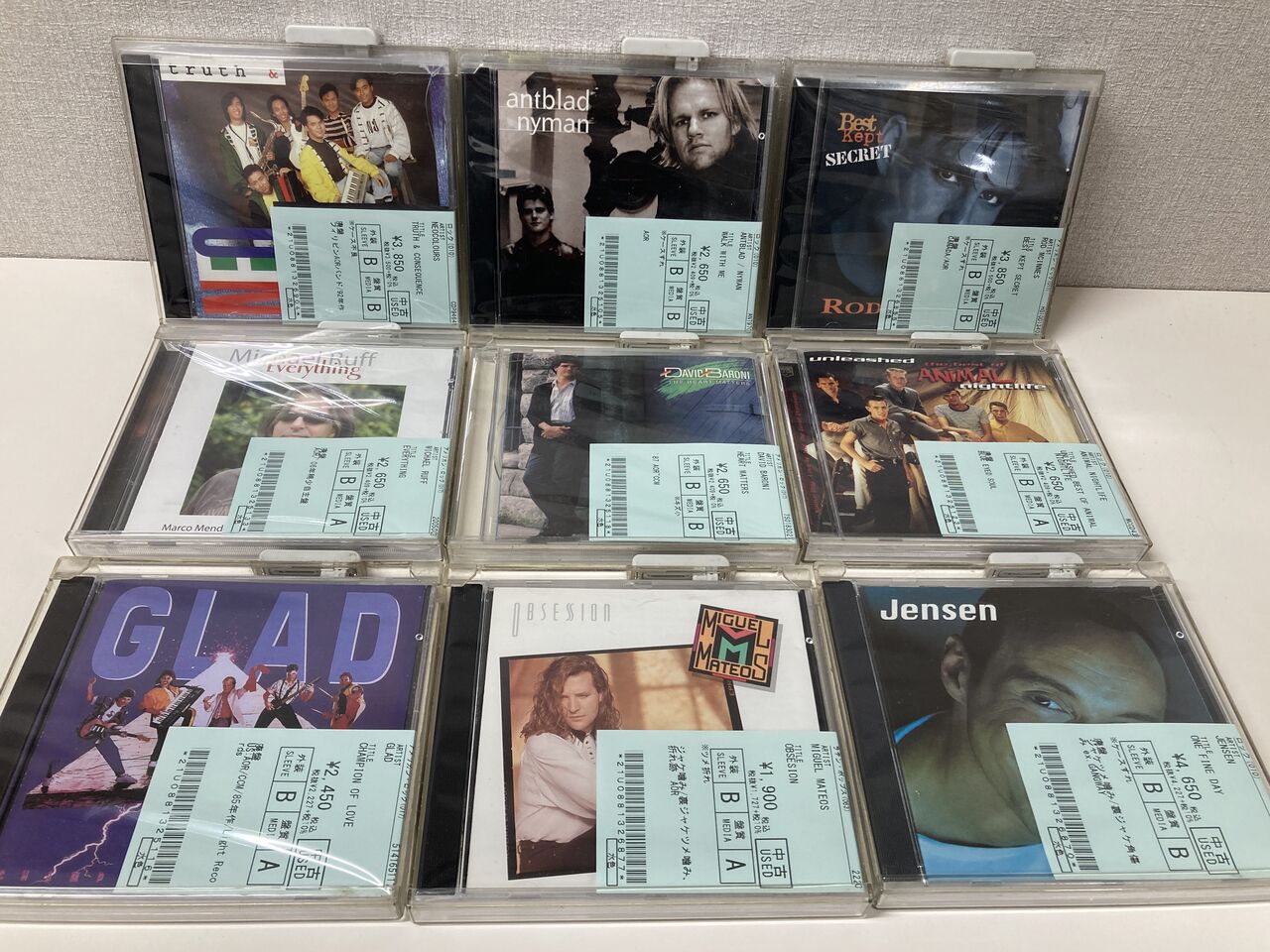 1/16(火)「ROCK新着中古CD情報～AOR中心に廃盤あり
