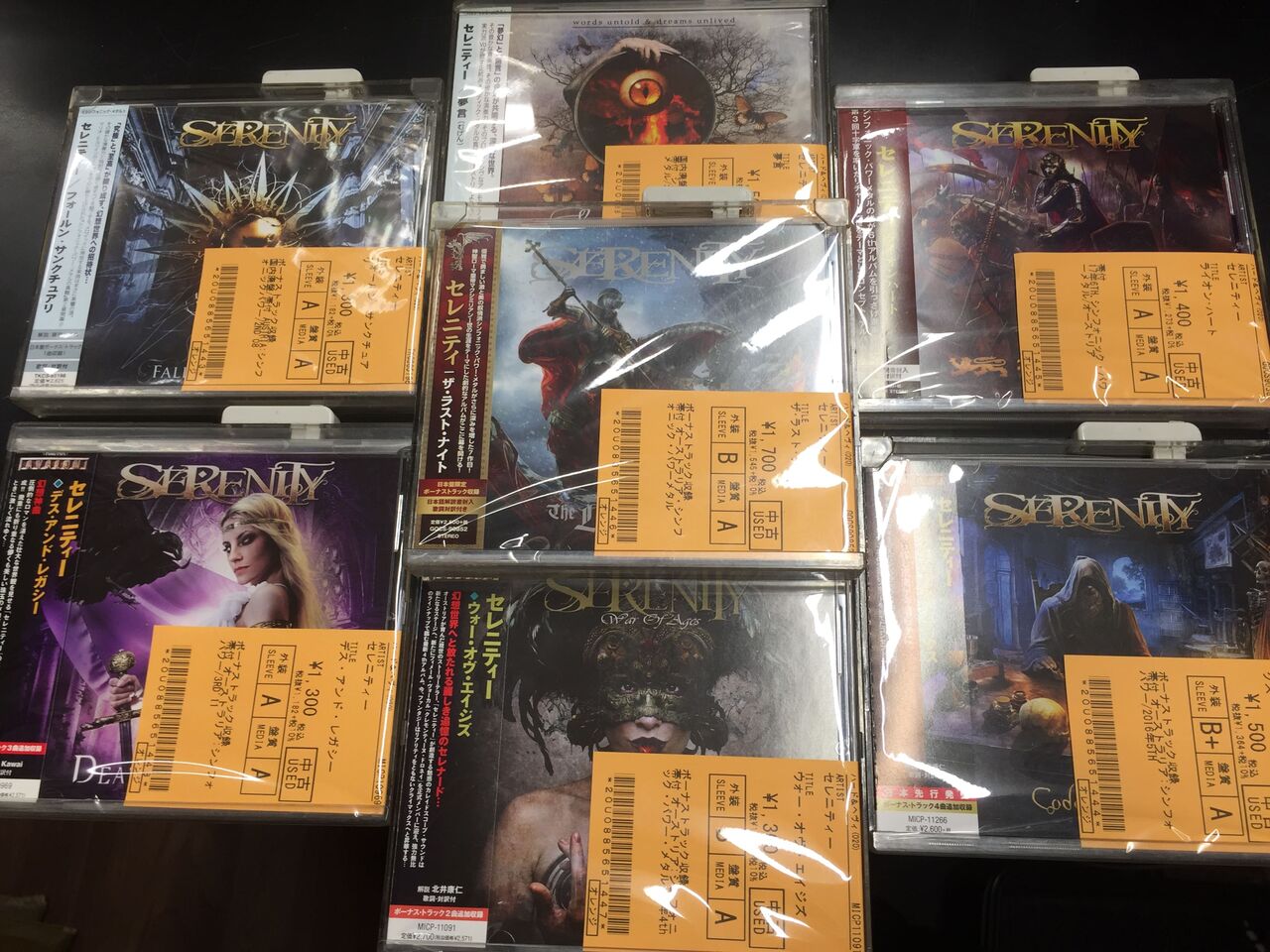 2/24(金) METAL中古CD新入荷情報】パワーメタルアーティスト毎まとまっ