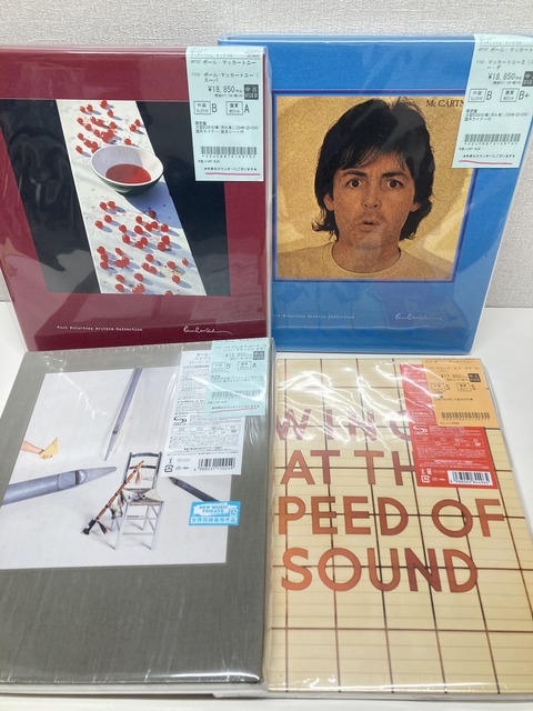 7/3(金)ROCK中古BOX入荷情報】ポール・マッカートニー各限定品まとめて