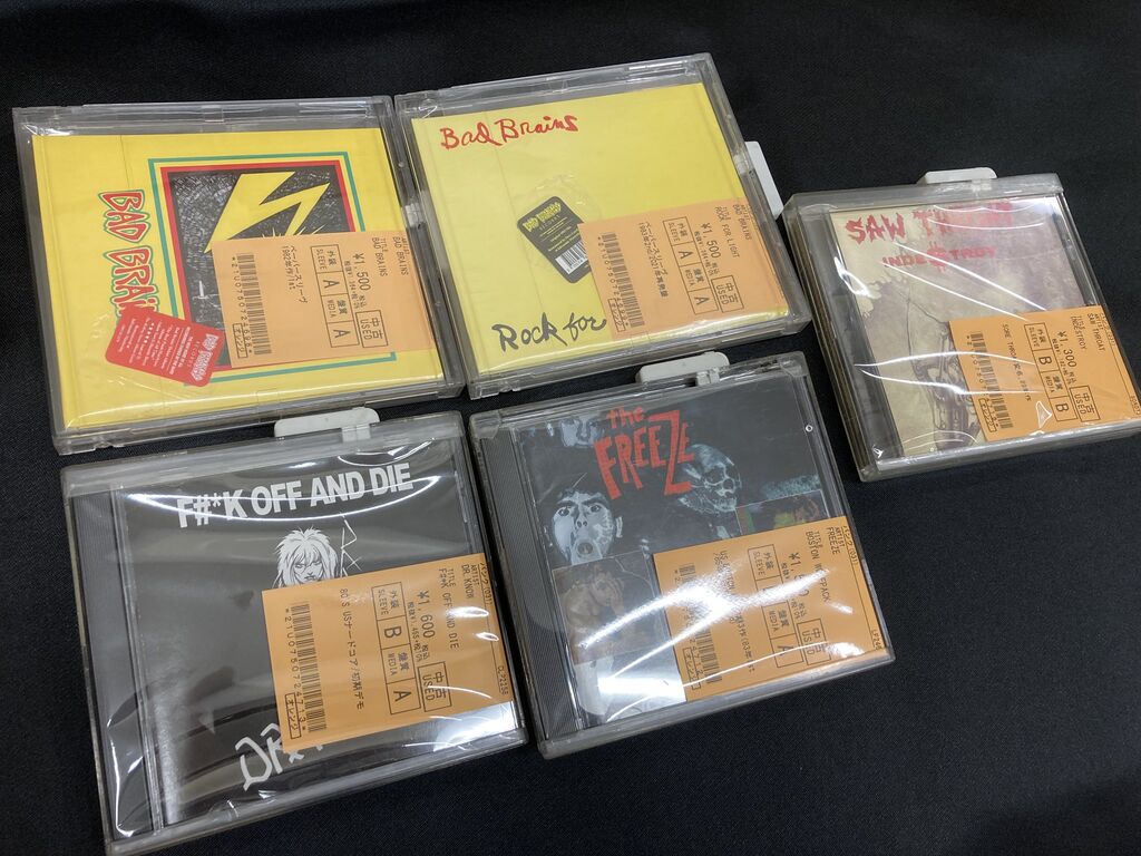 12/7(木) PUNK中古CD新入荷情報】CRO-MAGSを中心に80's US HCの
