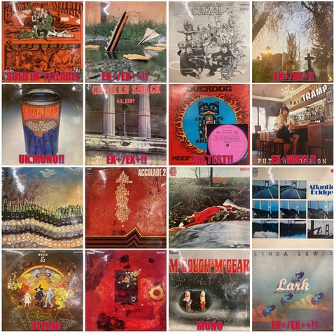 UK BLUES ROCK PSYCH x16