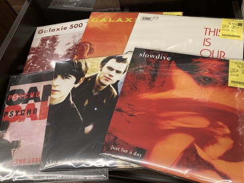 5/3(日)ROCK中古レコード新入荷情報】GALAXIE 500, SLOWDIVEの
